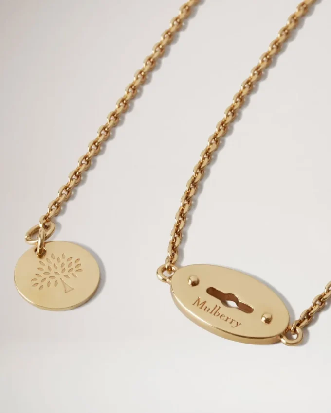 Bayswater Necklace Gold Plated Brass Women