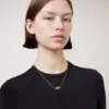 Bayswater Necklace Gold Plated Brass Women