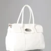 Bayswater Pre-Loved White Soft Tumbled Pre-Loved Bags