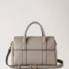 Bayswater Satchel Cashmere Taupe Heavy Grain Women