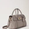 Bayswater Satchel Cashmere Taupe Heavy Grain Women