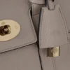 Bayswater Satchel Cashmere Taupe Heavy Grain Women