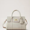 Bayswater Satchel Chalk Heavy Grain Women