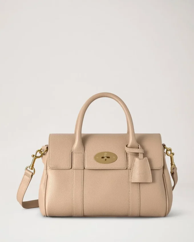 Bayswater Satchel Crumpet Small Classic Grain Women
