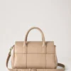 Bayswater Satchel Crumpet Small Classic Grain Women