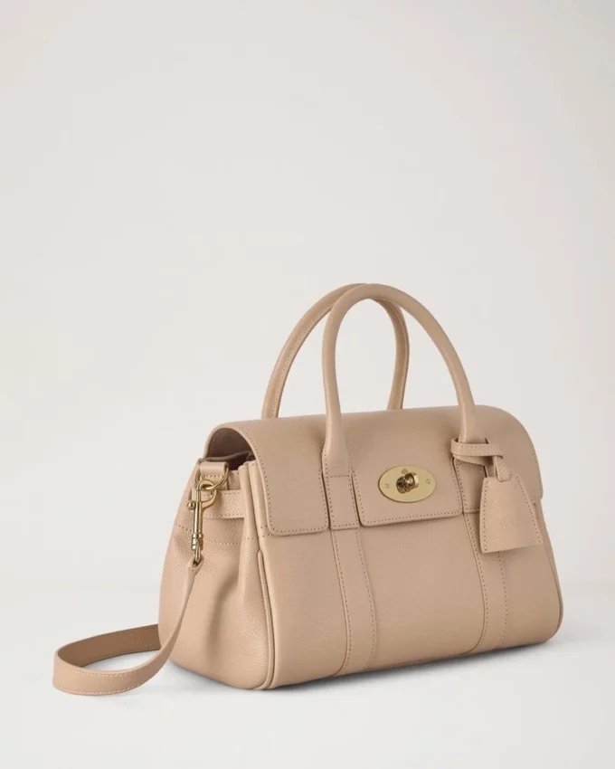 Bayswater Satchel Crumpet Small Classic Grain Women