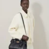Bayswater Satchel in Black Small Classic Grain Mulberry
