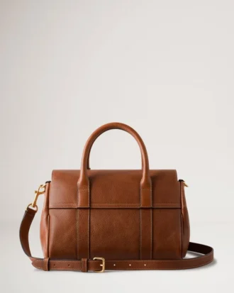 bayswater satchel in oak nvt leather shoulder bag mulberry 2 330x413 - Bayswater Satchel in Oak Nvt Leather Shoulder Bag Mulberry
