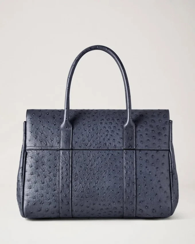 Bayswater Stormy Blue Ostrich Women