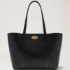 Bayswater Tote Black Small Classic Grain Women