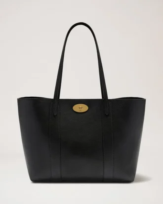 Bayswater Tote Black Small Classic Grain Women