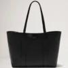 Bayswater Tote Black Small Classic Grain Women