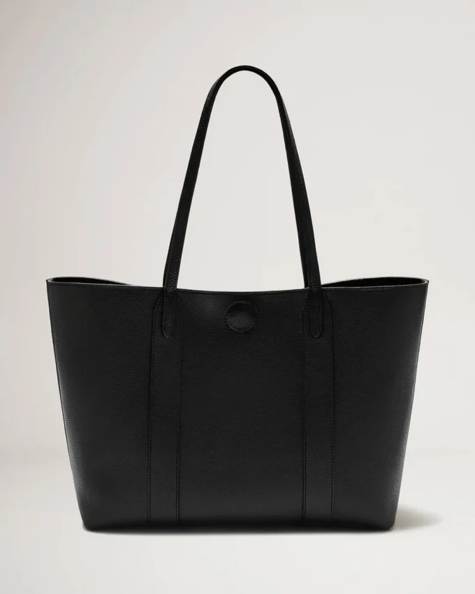 Bayswater Tote Black Small Classic Grain Women