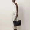 Bayswater Tote Black Small Classic Grain Women