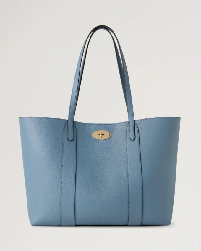 Bayswater Tote Brighton Blue Small Classic Grain