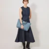 Bayswater Tote Brighton Blue Small Classic Grain