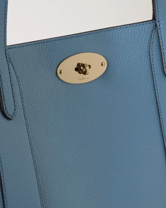 Bayswater Tote Brighton Blue Small Classic Grain