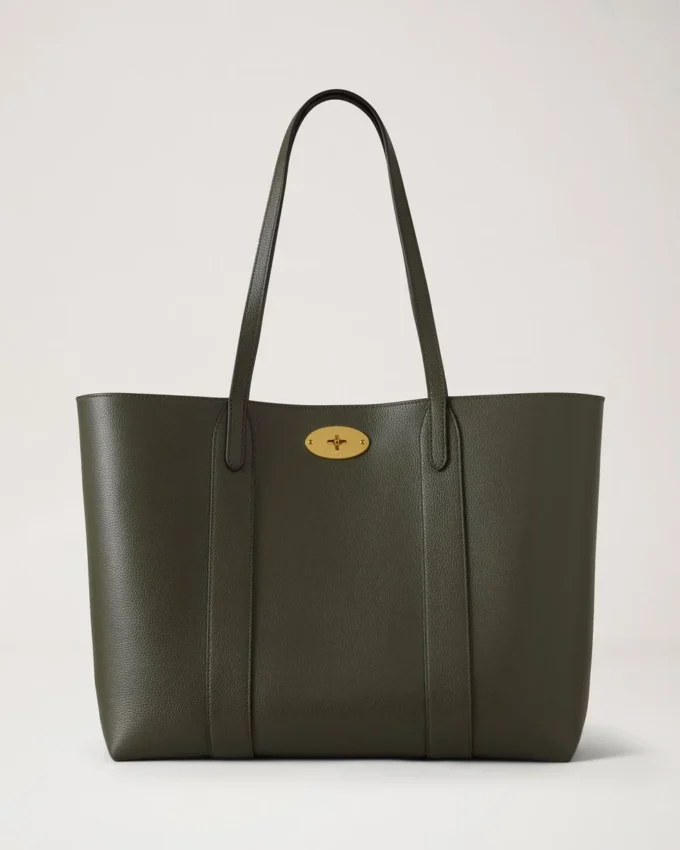 Bayswater Tote Juniper Green Small Classic Grain