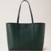 Bayswater Tote Mulberry Green Small Classic Grain