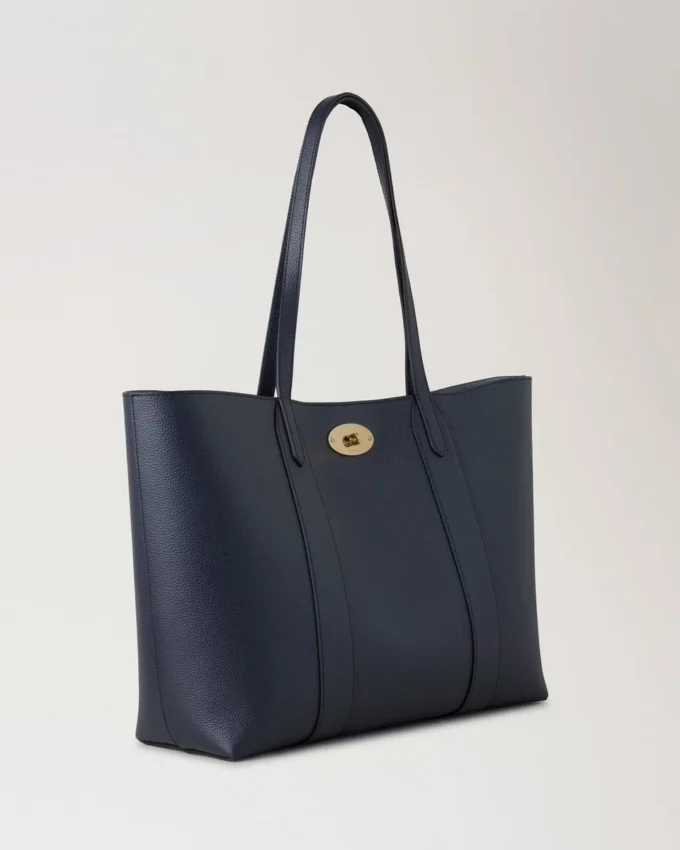 Bayswater Tote Night Sky & Poplin Blue Small Classic Grain with Contrast