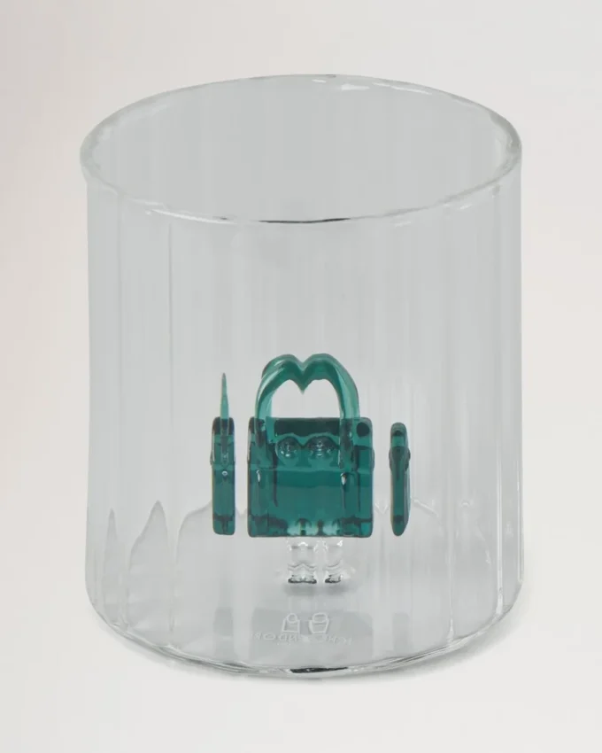 Bayswater Tumbler Mulberry Green Glass Lifestyle