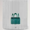 Bayswater Tumbler Mulberry Green Glass Lifestyle