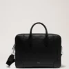 Belgrave Single Document Holder Black Small Classic Grain