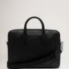 Belgrave Single Document Holder Black Small Classic Grain