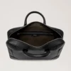 Belgrave Single Document Holder Black Small Classic Grain