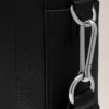 Belgrave Single Document Holder Black Small Classic Grain