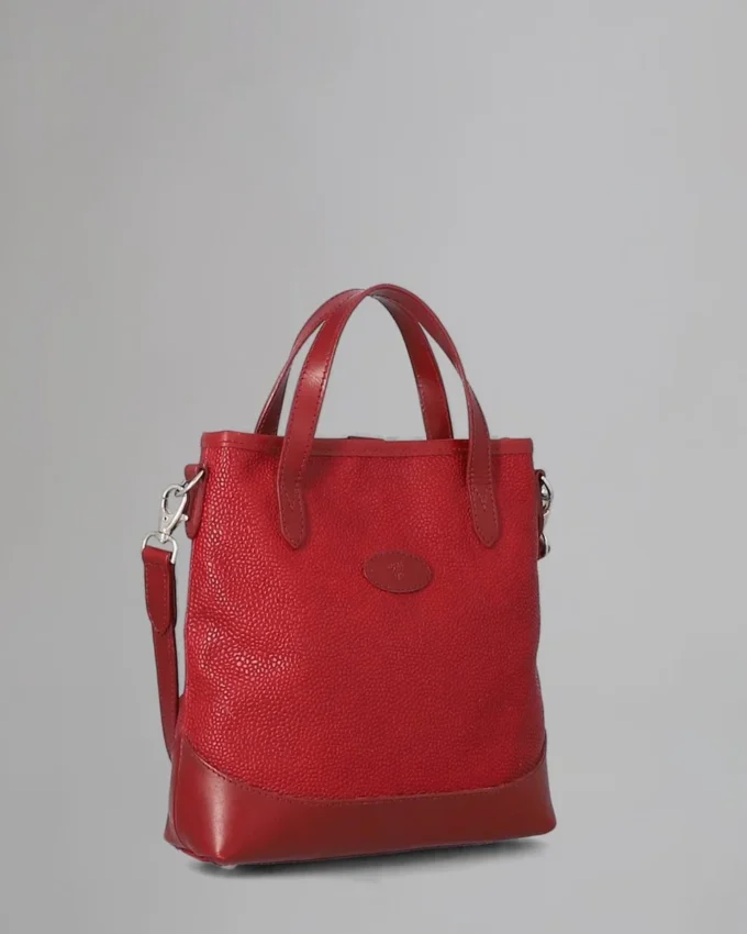 Bell Pre-Loved Scotchgrain Bordeaux Pre-Loved Bags