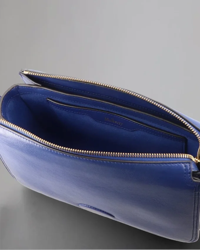 Billie Pre-Loved Pigment Blue Micro Classic Grain