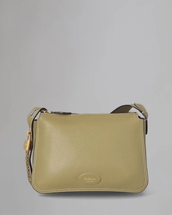 Billie Pre-Loved Summer Khaki Small Classic Grain