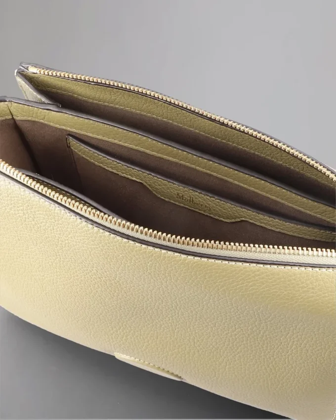 Billie Pre-Loved Summer Khaki Small Classic Grain