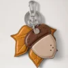 British Park Keyring – Acorn Multicolour Mixed Material