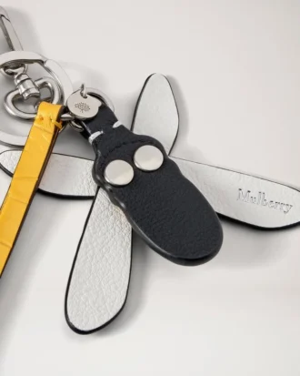 British Summer Keyring – Bumblebee Multicolour Mixed Material