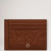 Card Holder Oak Two-Tone Small Classic Grain Men