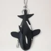 Case Keyring – Orca Black & White Heavy Grain & Micro Classic Grain
