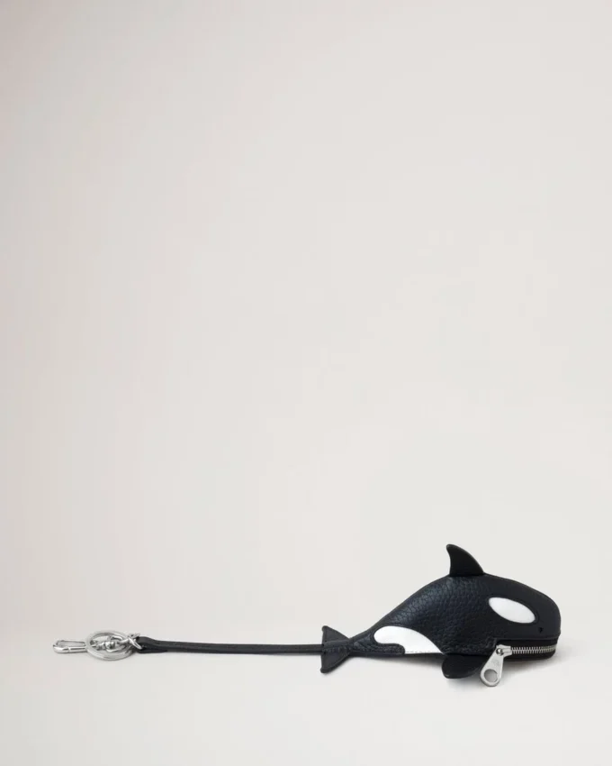 Case Keyring – Orca Black & White Heavy Grain & Micro Classic Grain