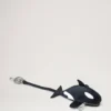 Case Keyring – Orca Black & White Heavy Grain & Micro Classic Grain
