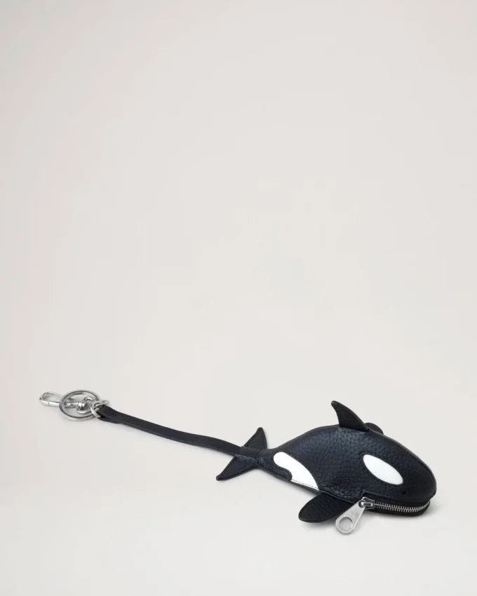 Case Keyring – Orca Black & White Heavy Grain & Micro Classic Grain