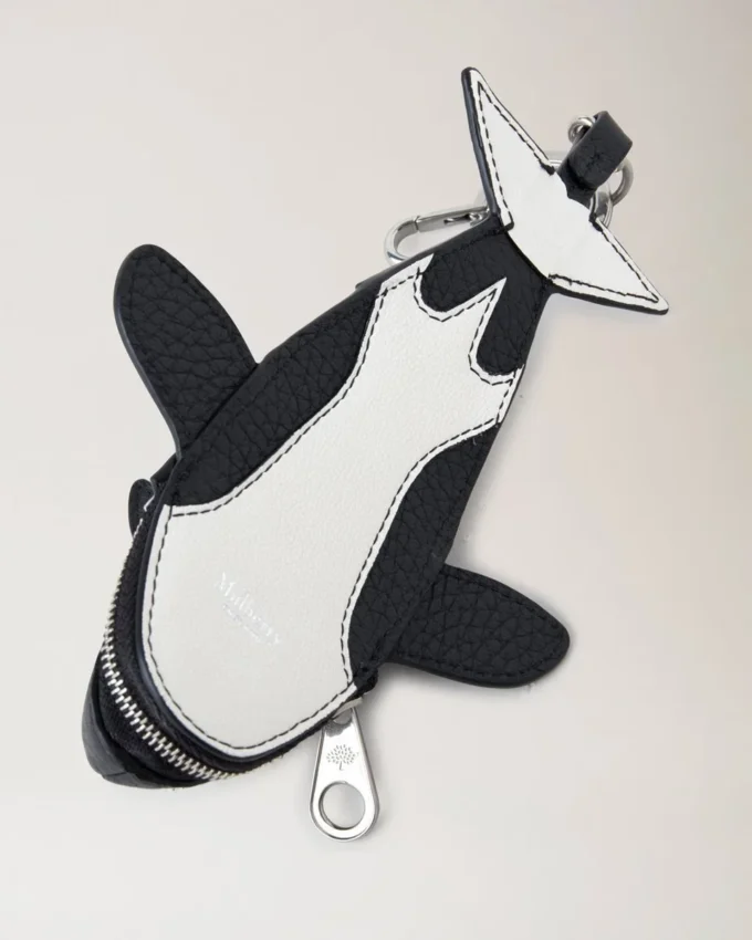 Case Keyring – Orca Black & White Heavy Grain & Micro Classic Grain