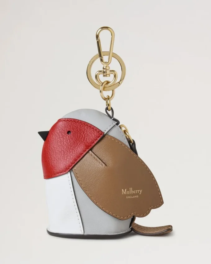 Case Keyring – Robin Multicolour Mixed Material