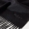 Cashmere Scarf Black Cashmere Women