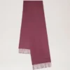Cashmere Scarf Black Cherry Cashmere Women