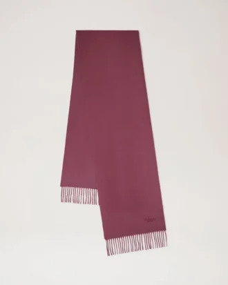 Cashmere Scarf Black Cherry Cashmere Women