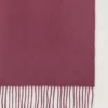 Cashmere Scarf Black Cherry Cashmere Women