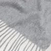 Cashmere Scarf Light Grey Melange Cashmere Wool