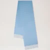 Cashmere Scarf Poplin Blue Cashmere Wool Women