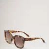 Charlotte Sunglasses Blonde Horn Acetate Women